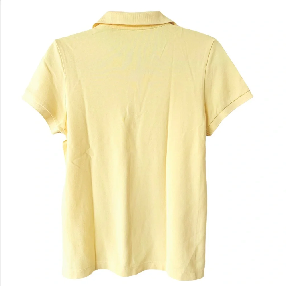 🌴 Lilly Pulitzer Yellow Polo Shirt Resort Fit - Picture 4 of 9